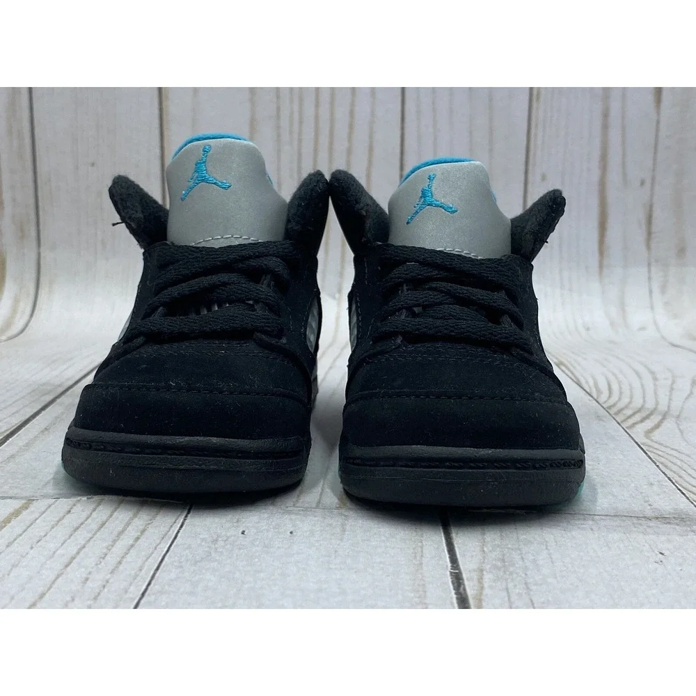Nike Air Jordan Retro 5 TD Aqua Size 4C 440890‑047